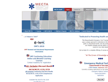 Tablet Screenshot of mecta.com